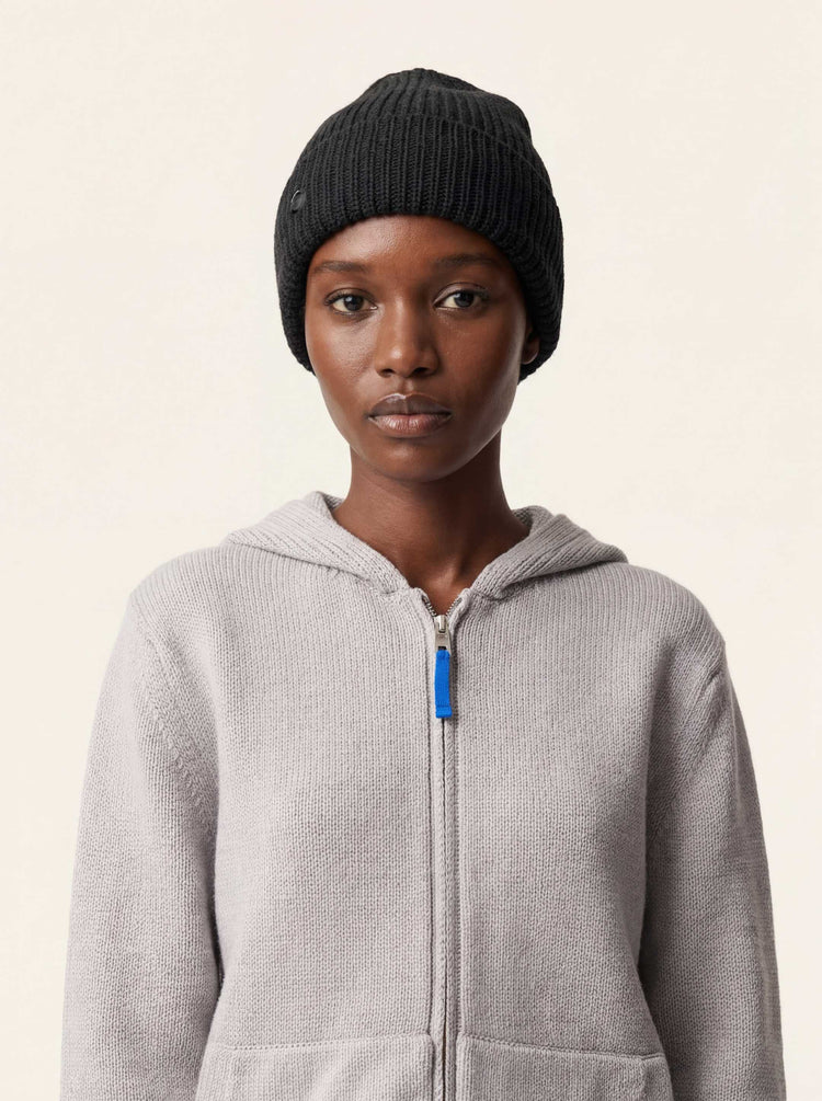 The Iconic Beanie Anthracite Black Image