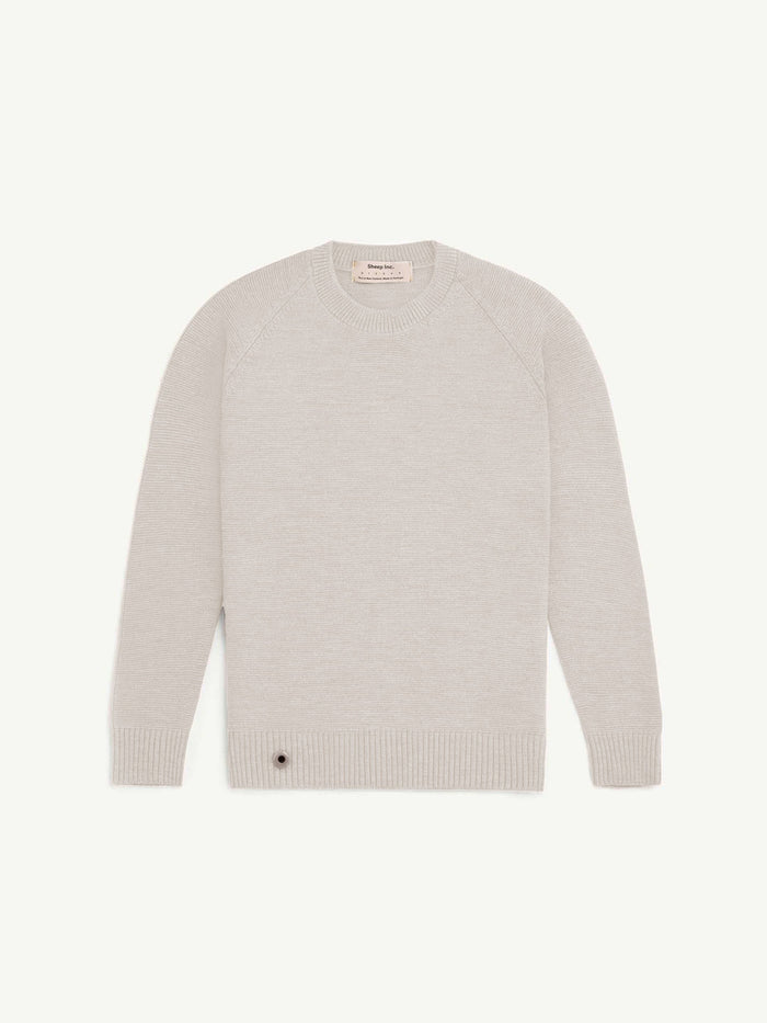 White shop woolen jumper