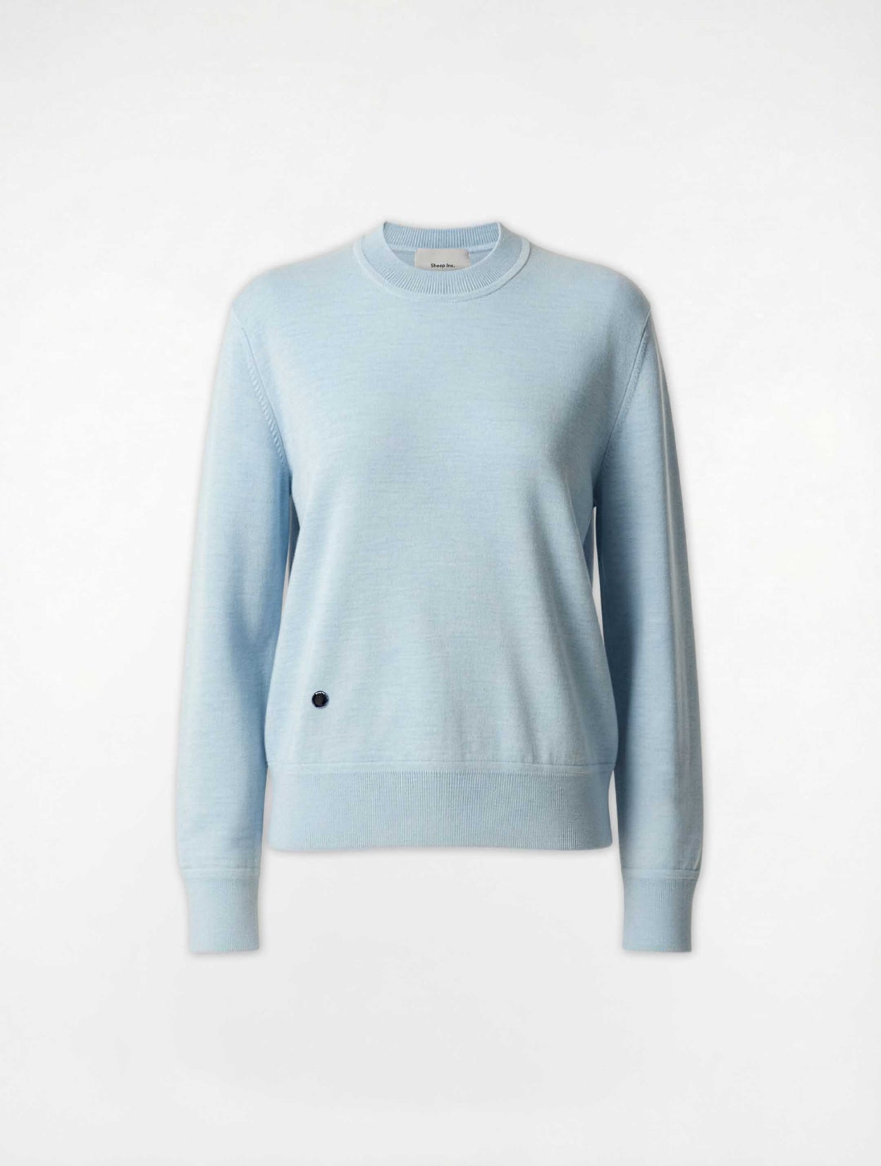 Boxy Knitted Crewneck Cloud