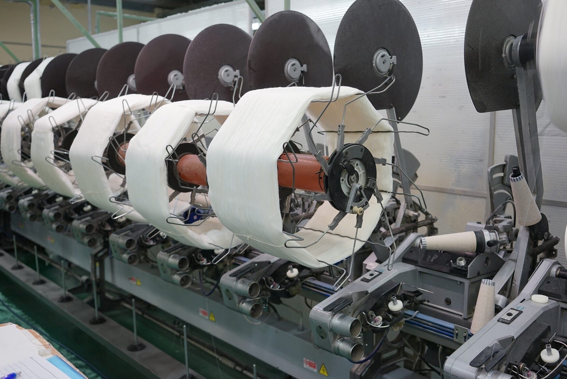 Worsted-spun in the mill